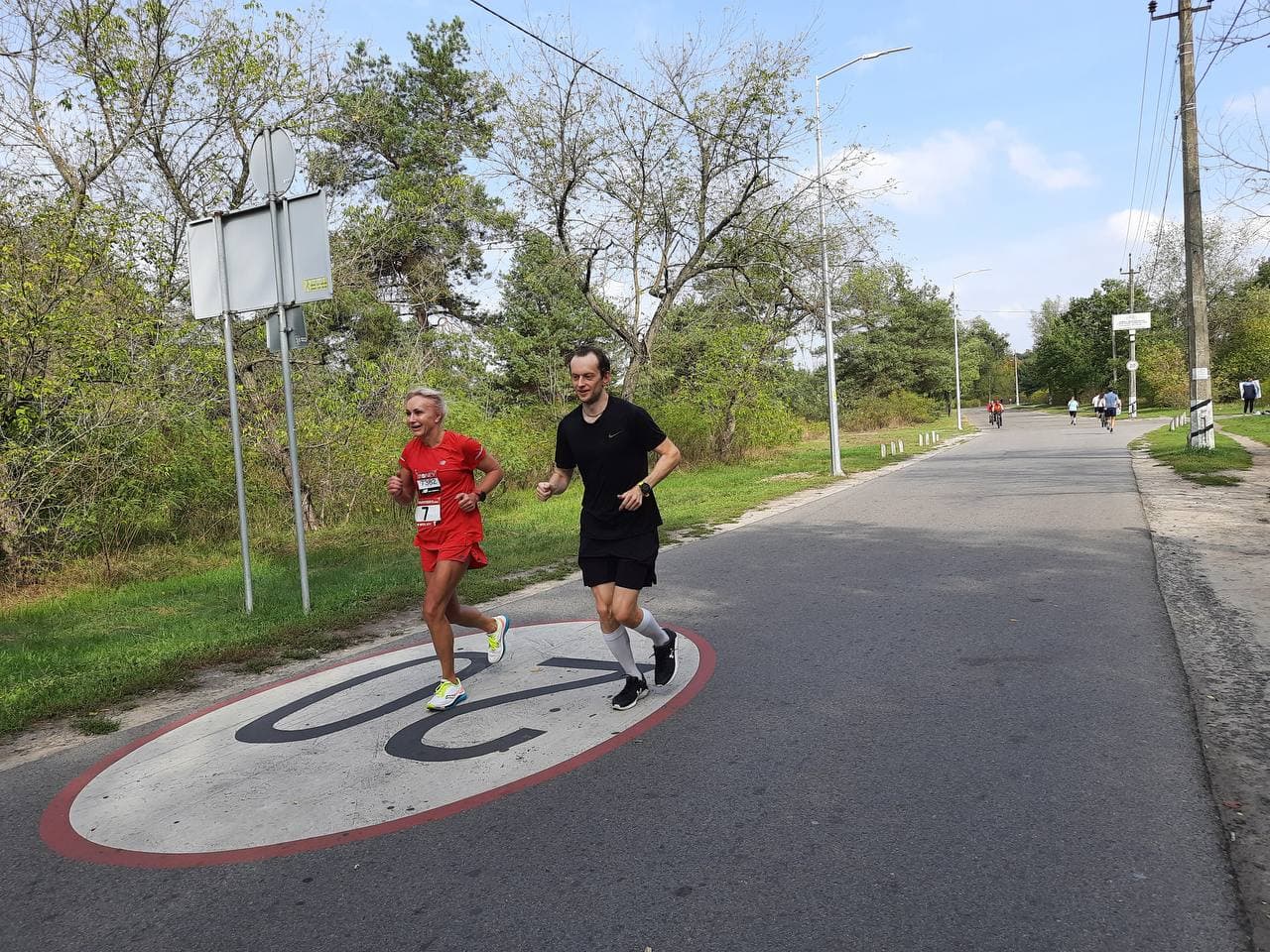 2020 рік. Лариса пробігла марафон, який увійшов у книгу рекордів Гіннеса.