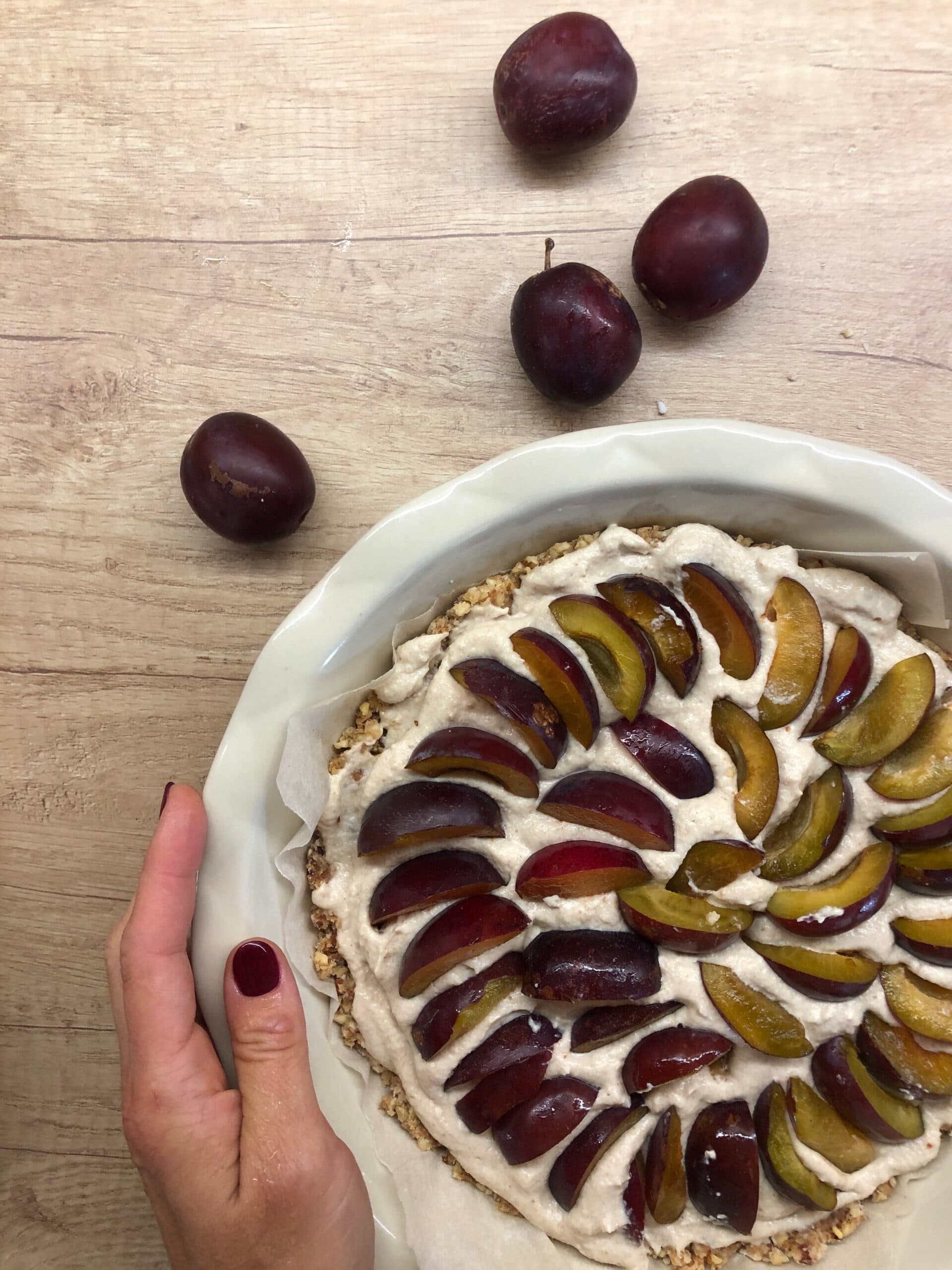 Plum Cake without Flour